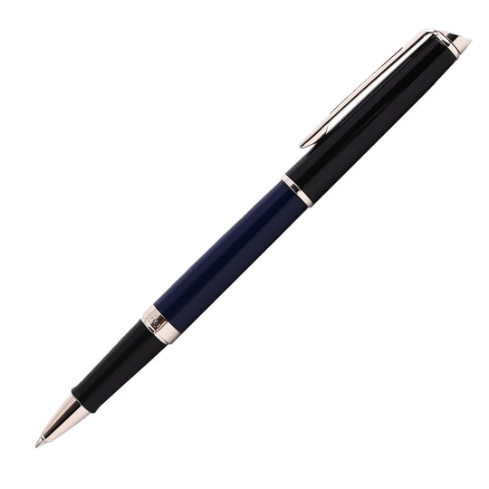 Waterman Hemisphere Colour Blocking Roller Ball Pen - Black & Blue CT