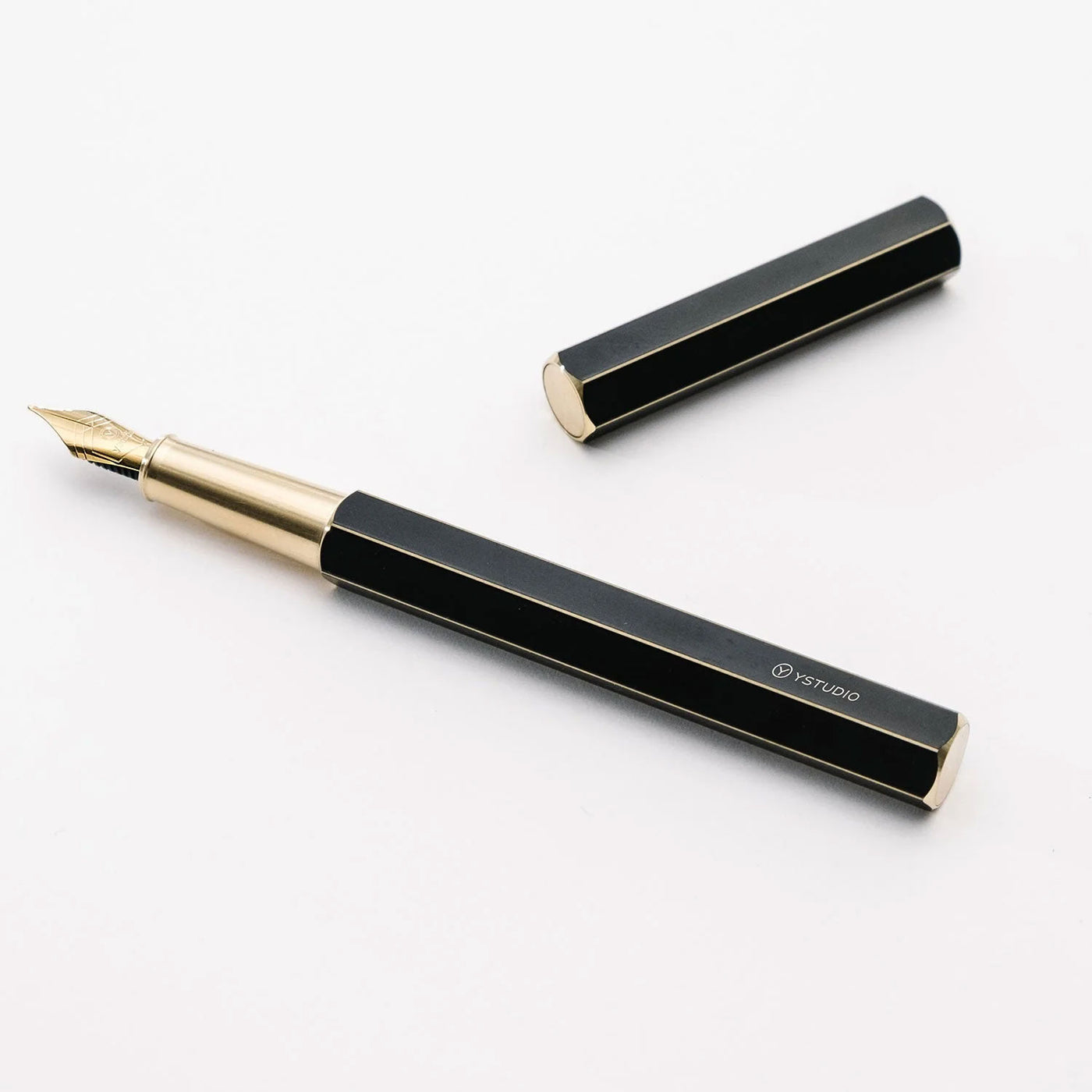 YSTUDIO Classic Revolve Fountain Pen Black Steel Nib 2