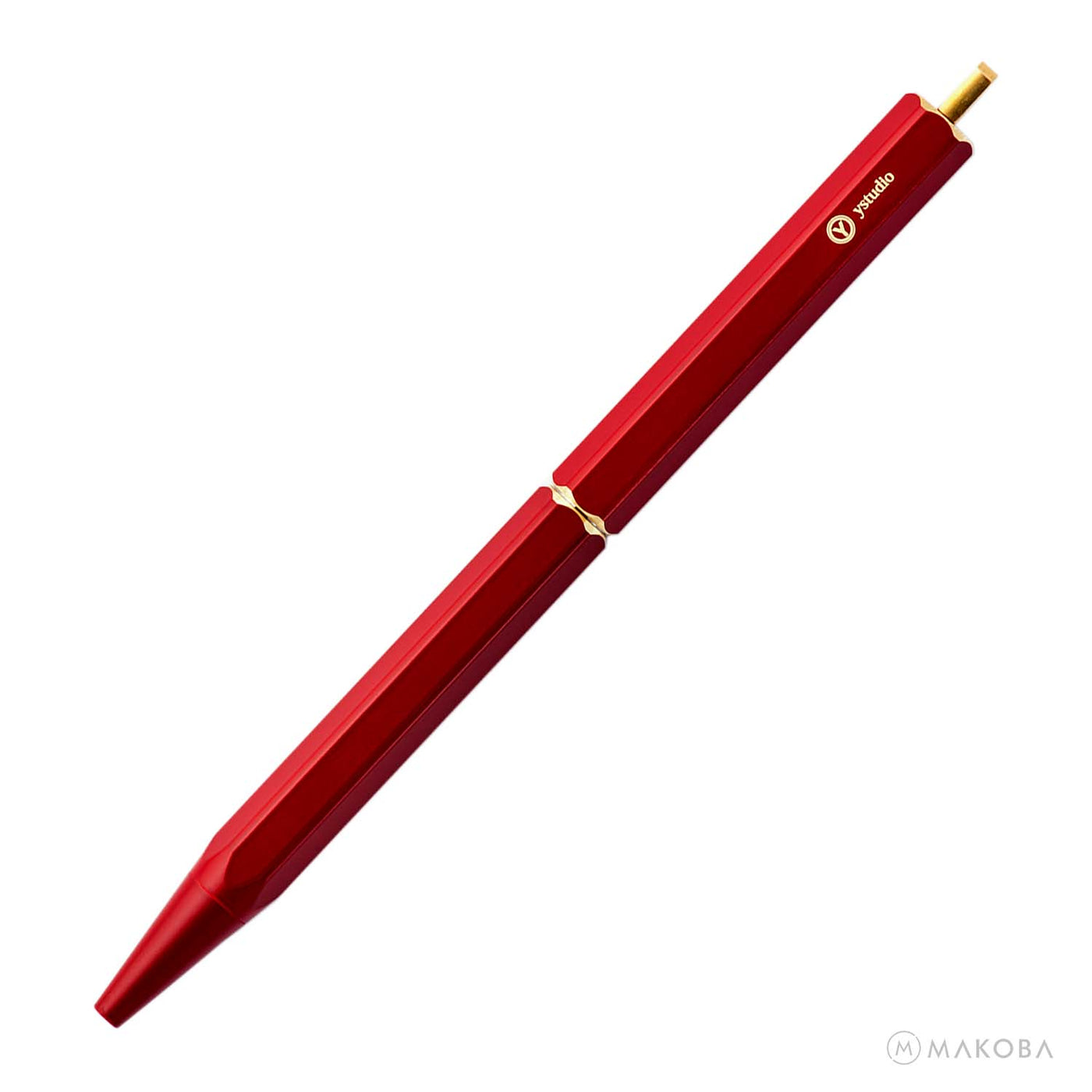 YSTUDIO Classic Revolve Portable Ball Pen Red 1