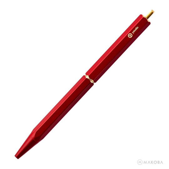 YSTUDIO Classic Revolve Portable Ball Pen, Red