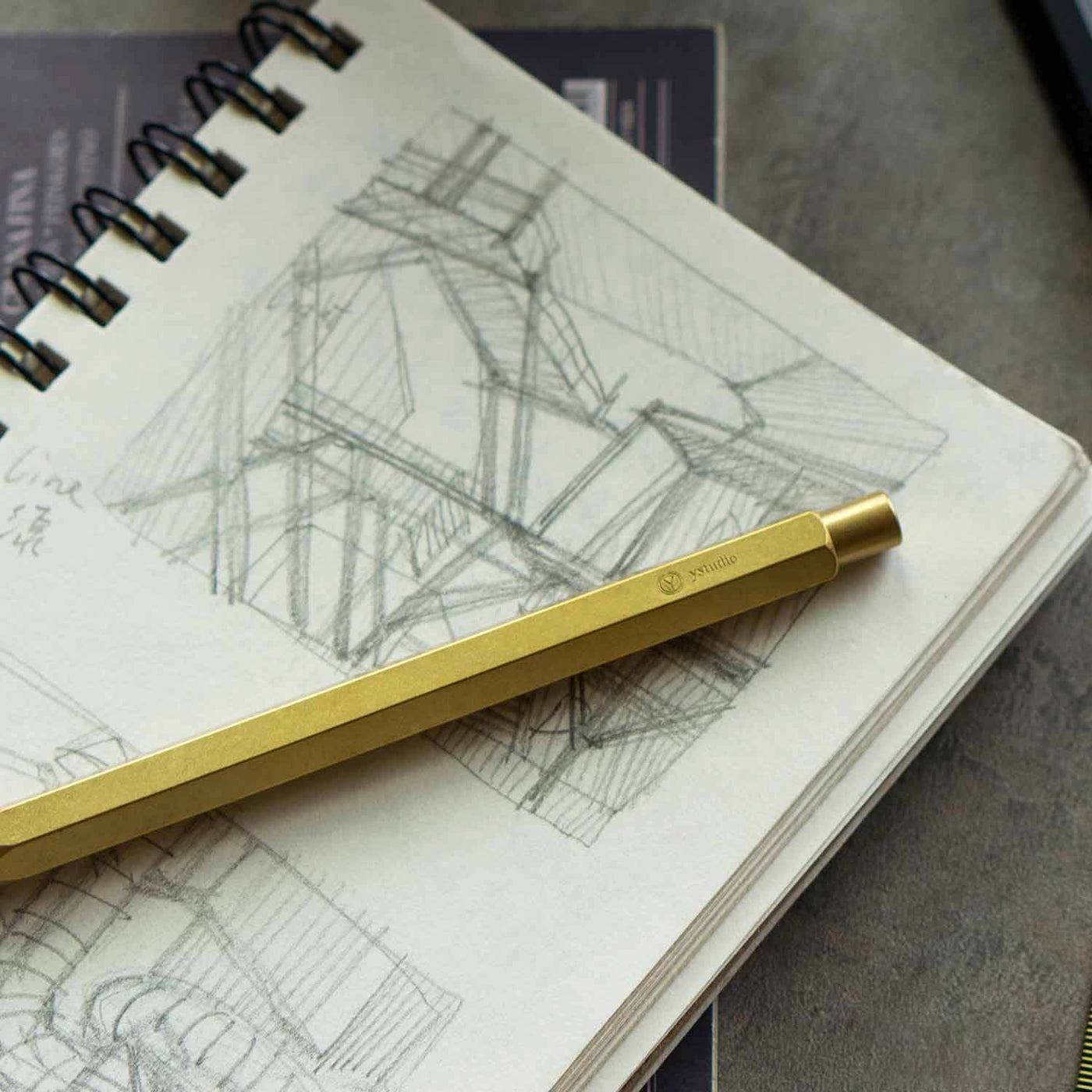 YSTUDIO Classic Revolve Sketch Pencil Brass 2.0mm 4