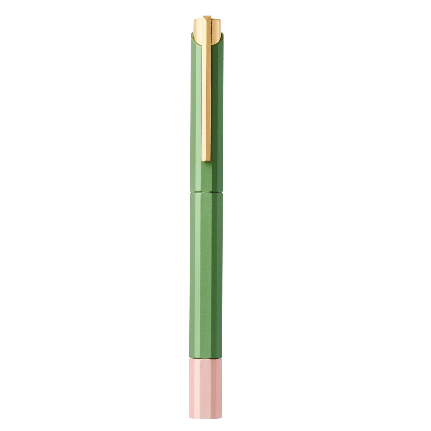 YSTUDIO Glamour Evolve Bihex Roller Ball Pen Absinthe (Green) 2