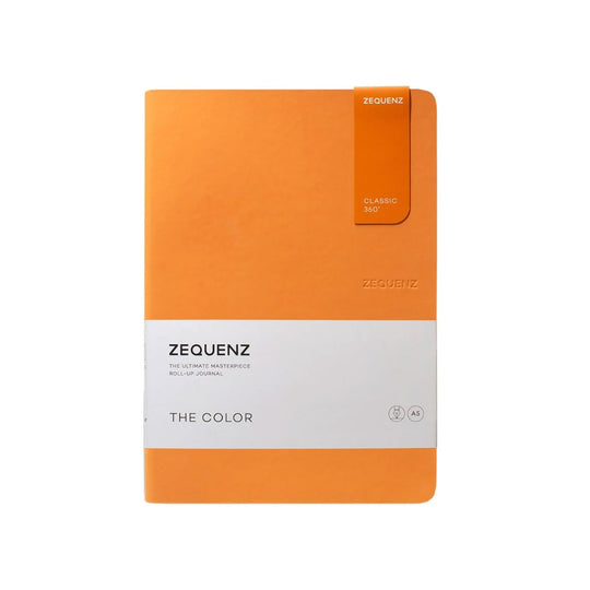 Zequenz Color Notebook, Apricot - A5, Plain