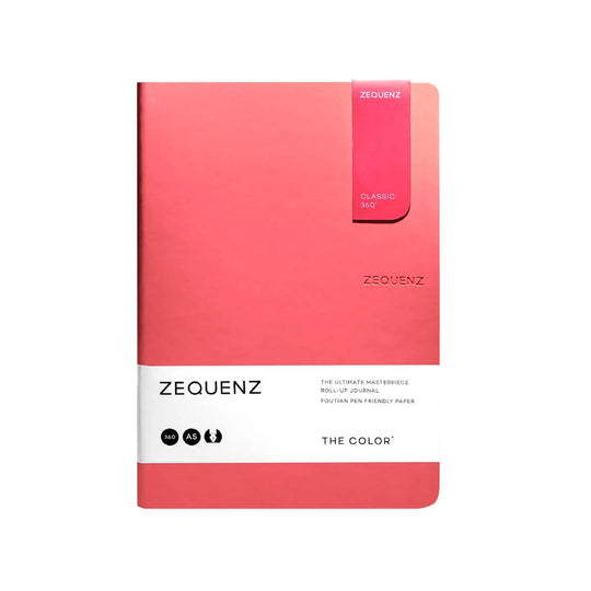 Zequenz Color Notebook, Coral - A5, Dotted