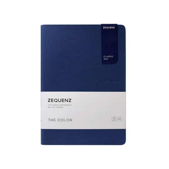 Zequenz Color Notebook, Dark Navy - A5, Plain