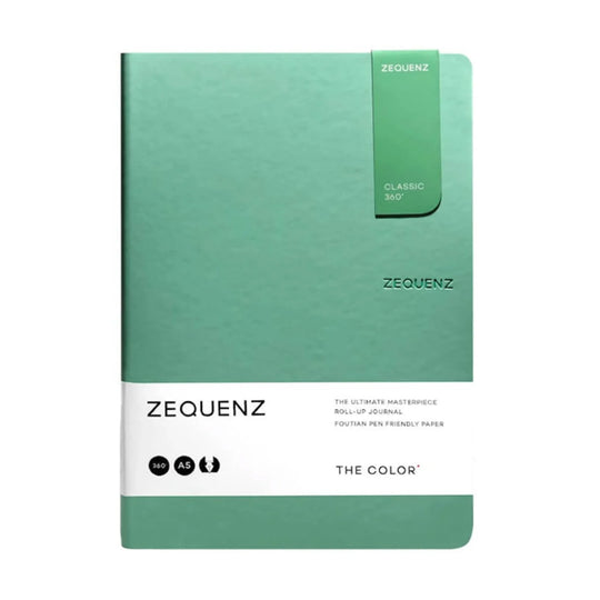 Zequenz Color Notebook, Fern - A5, Squared Ruled