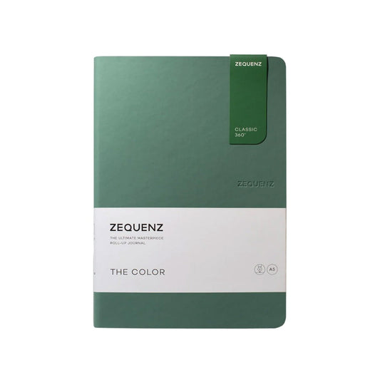Zequenz Color Notebook, Jade - A5, Ruled