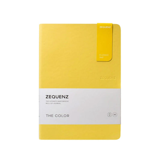 Zequenz Color Notebook, Mustard - A5, Ruled
