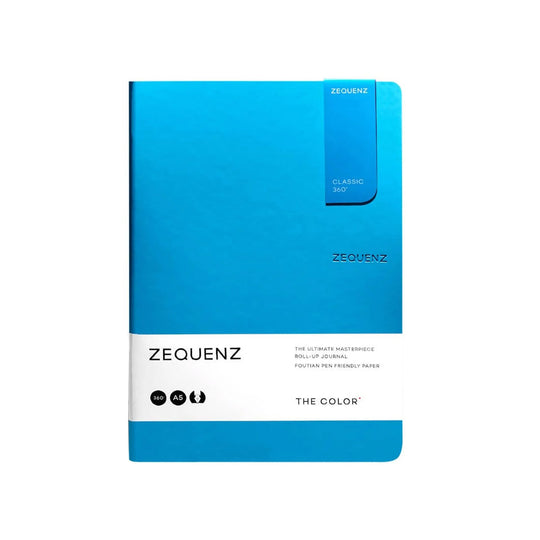 Zequenz Color Notebook, Ocean - A5, Squared