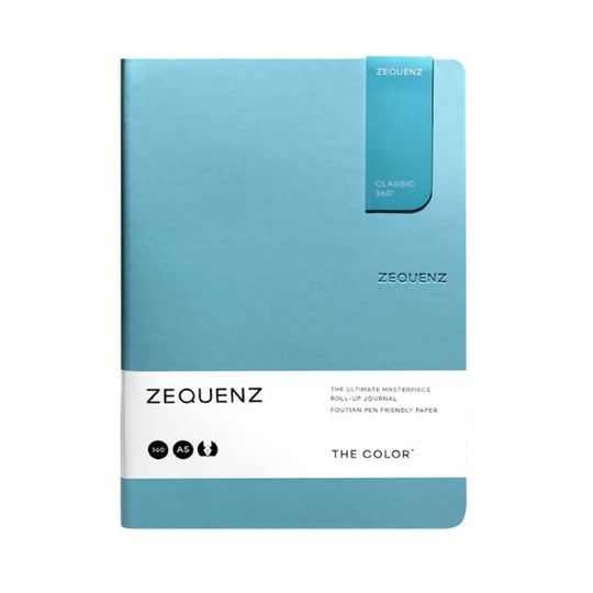 Zequenz Color Notebook, Turquoise - A5, Dotted