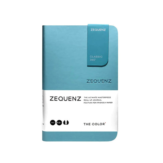 Zequenz Color Notebook, Turquoise - A5, Squared