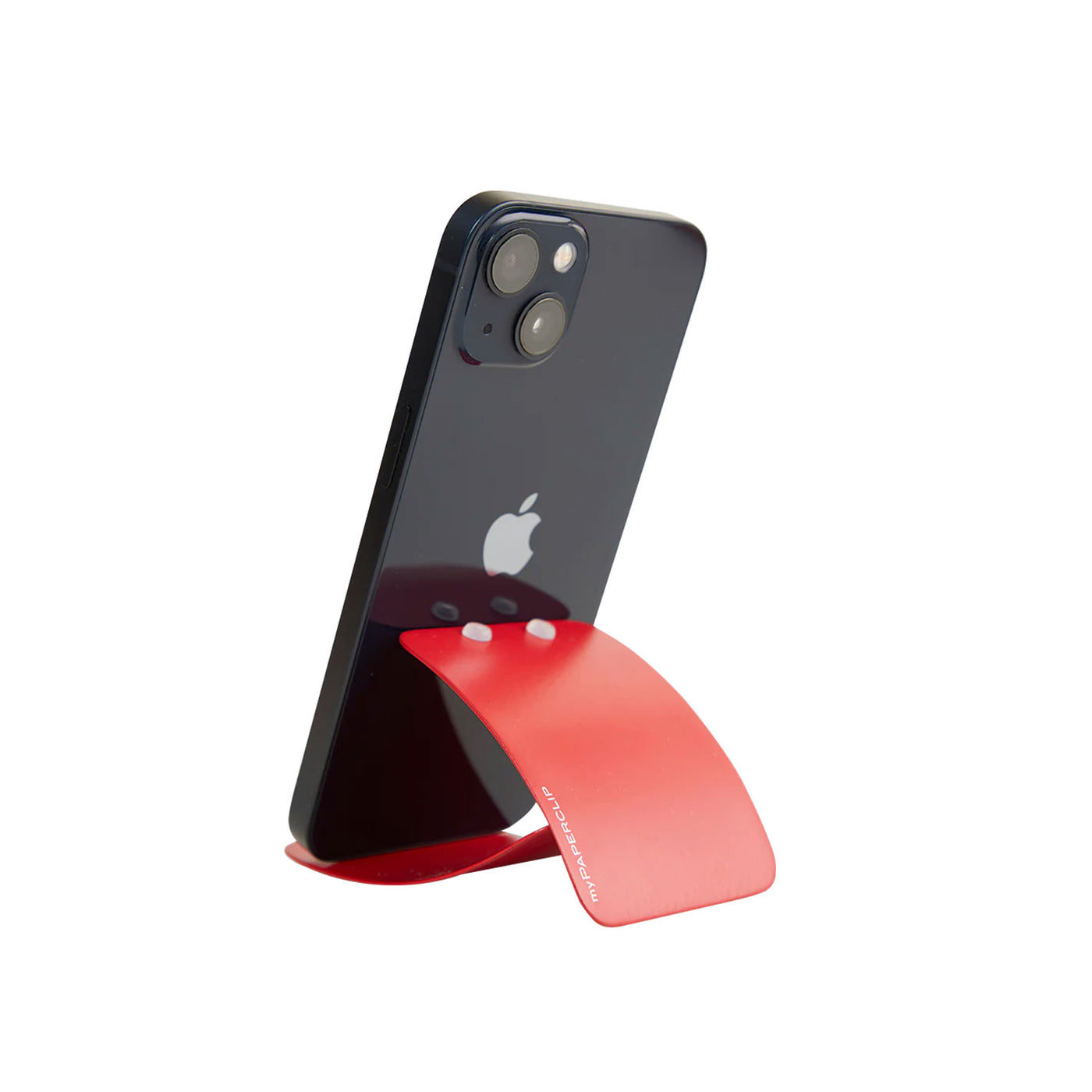 myPAPERCLIP Metal Phone Stand - Red 1