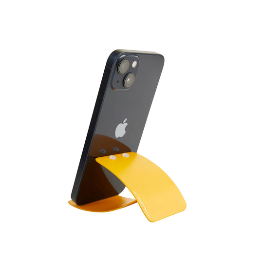 myPAPERCLIP Metal Phone Stand - Yellow