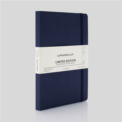 myPAPERCLIP Limited Edition Soft Cover Notebook - Imperial - A5 - Ruled 1