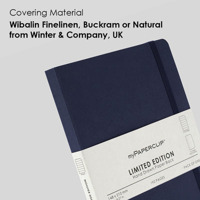 myPAPERCLIP Limited Edition Soft Cover Notebook - Imperial - A5 - Ruled 3