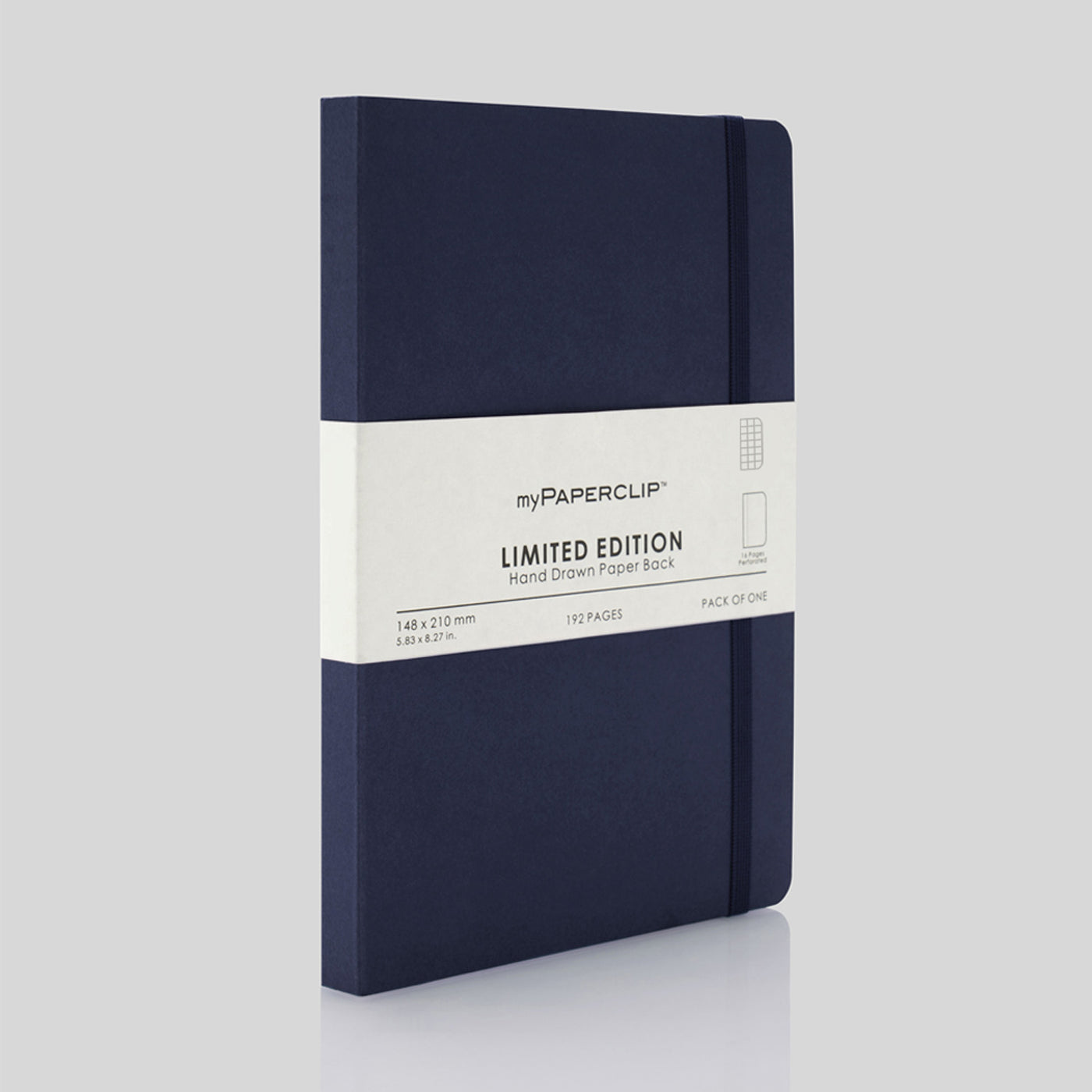 myPAPERCLIP Limited Edition Soft Cover Notebook - Imperial - A5 - Squared 1
