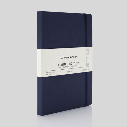myPAPERCLIP Limited Edition Soft Cover Notebook - Imperial - A5 - Squared