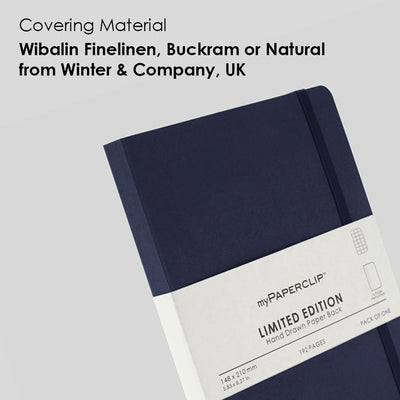 myPAPERCLIP Limited Edition Soft Cover Notebook - Imperial - A5 - Squared 3