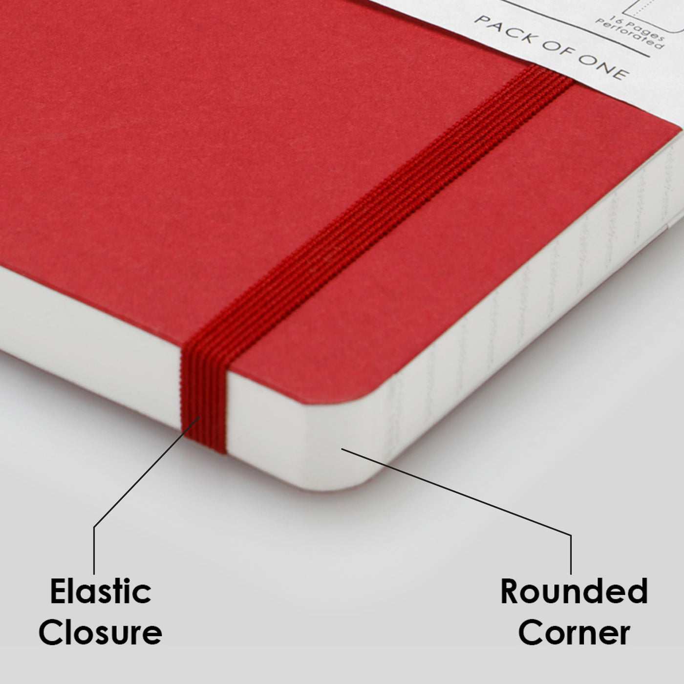 myPAPERCLIP Limited Edition Soft Cover Notebook - Ruby - A5 - Squared 6