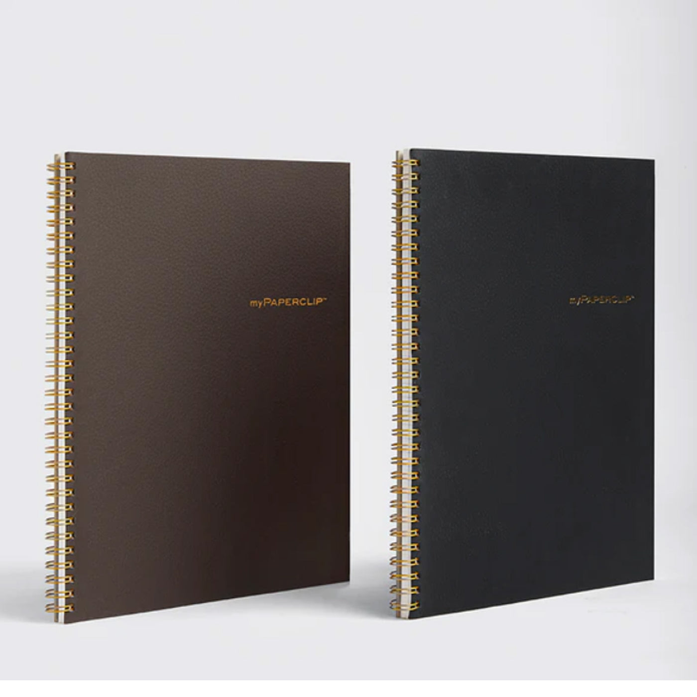 myPAPERCLIP Wiro Notebook - Black - XL - Plain