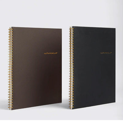 myPAPERCLIP Wiro Notebook - Black - XL - Squared