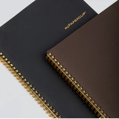 myPAPERCLIP Wiro Notebook - Black - XL - Squared