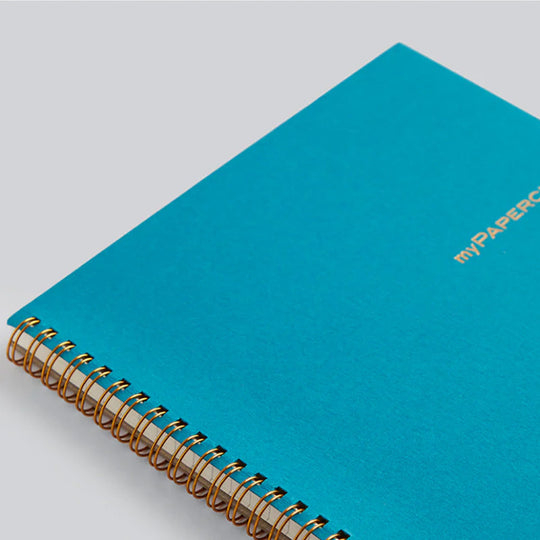 myPAPERCLIP Wiro Notebook - Blue - XL - Squared