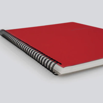 myPAPERCLIP Wiro Notebook - Red - XL - Plain