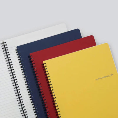 myPAPERCLIP Wiro Notebook - Red - XL - Ruled