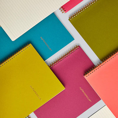myPAPERCLIP Wiro Notebook - Red - XL - Squared