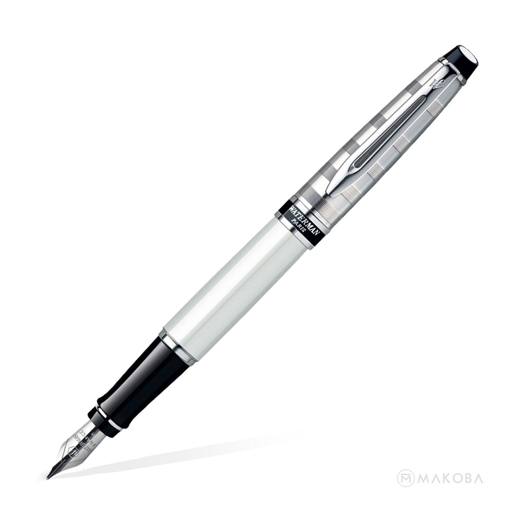 Waterman Expert Deluxe White CT Fountain Pen | Shop Online