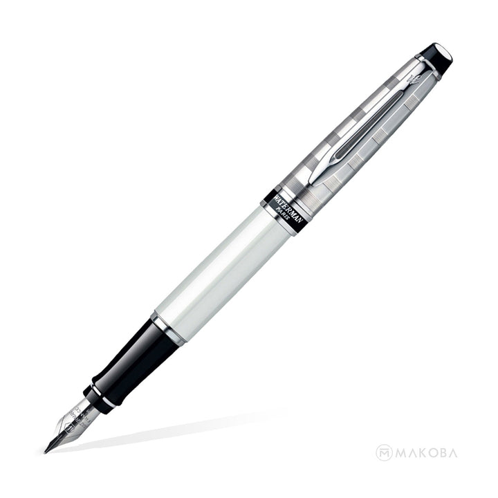 Waterman Expert Deluxe White CT Fountain Pen | Shop Online