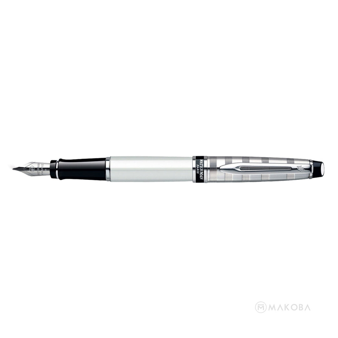Waterman Expert Deluxe White CT Fountain Pen | Shop Online