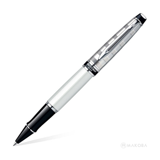 Waterman Expert Roller Ball Pen - Deluxe White CT