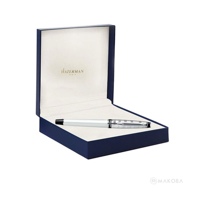 Waterman Expert Roller Ball Pen - Deluxe White CT 5