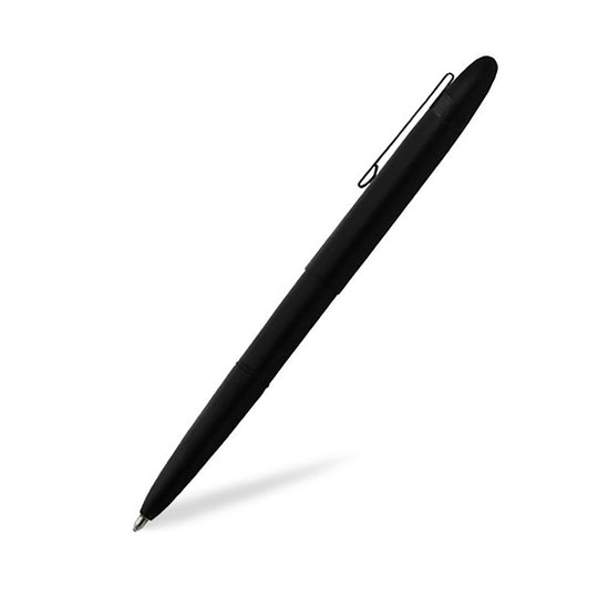 Fisher Space Bullet Space Ball Pen, Matt Black - With Stylus And Clip