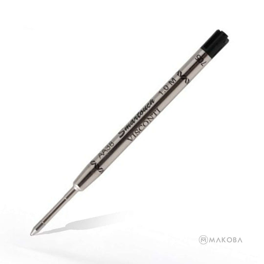 Visconti Ball Pen Refill, Black - 1mm