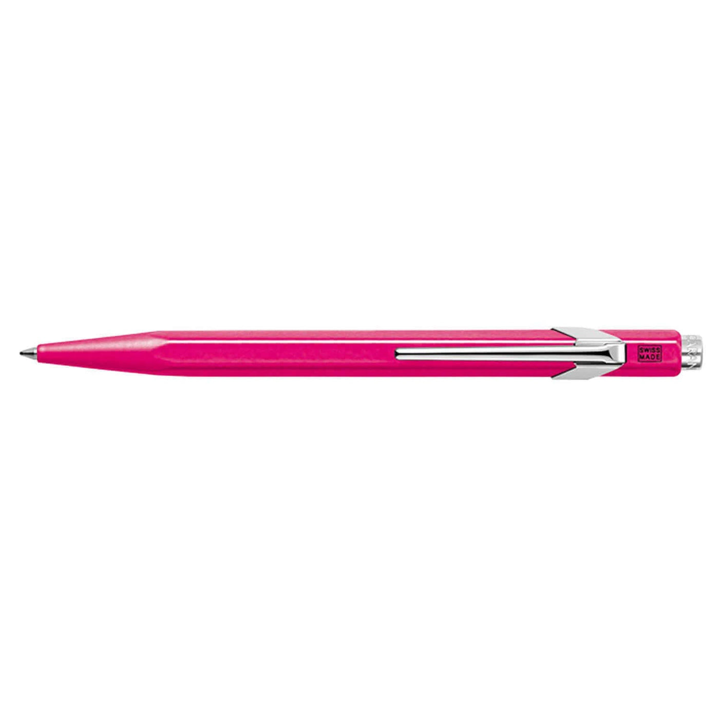 Caran d'Ache 849 Popline Ball Pen - Fluorescent Purple 2
