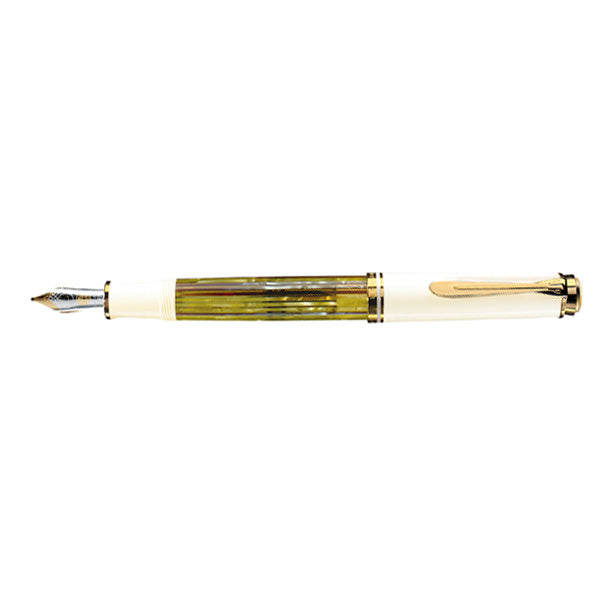 Pelikan M400 Fountain Pen Tortoiseshell White GT (Special Edition) 3