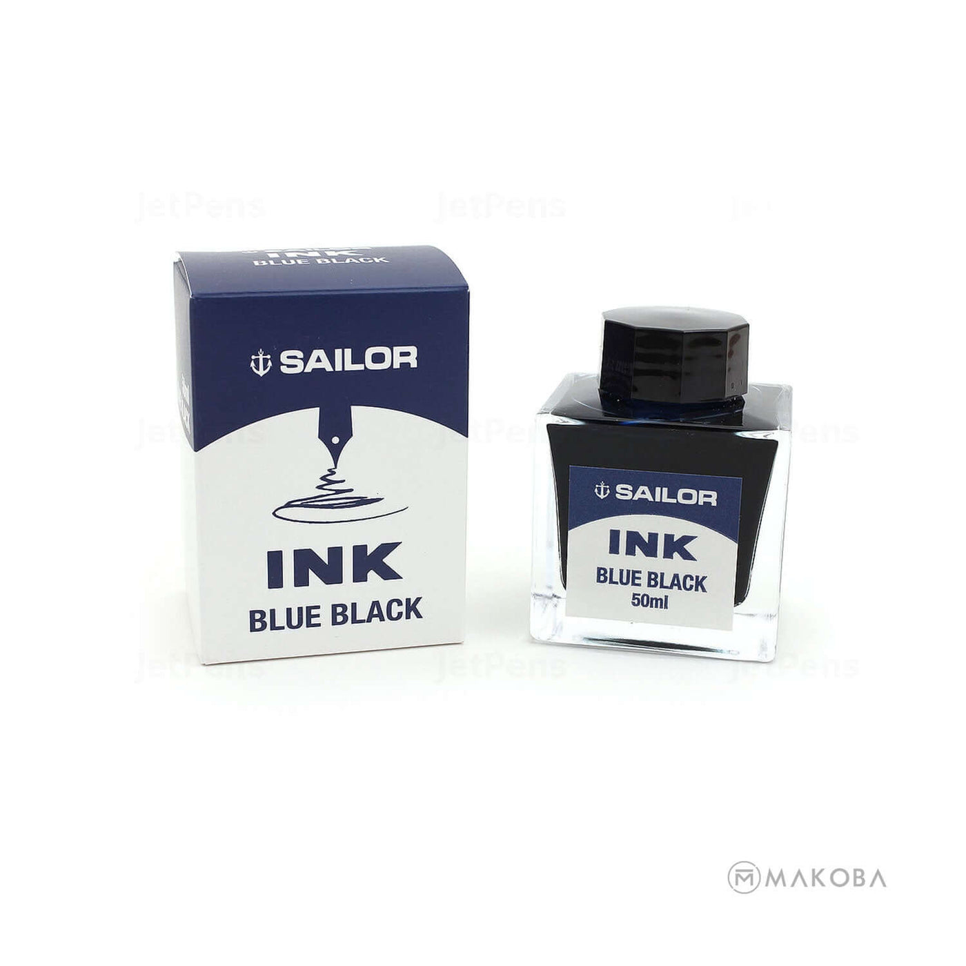 SAILOR DYE BASED BLUE BLACK INK BOTTLE 50ML 2