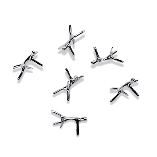 Mukul Goyal Id Push Pin, Chrome