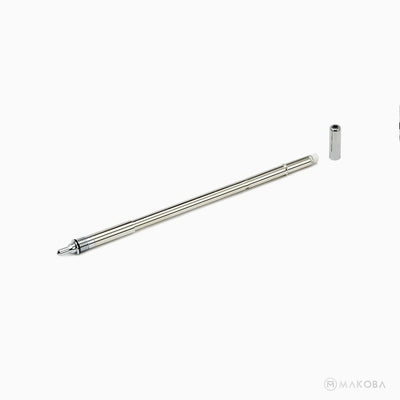 TWSBI Precision Retractable Pipe Mechanical Pencil Matte Silver - 0.5mm 3