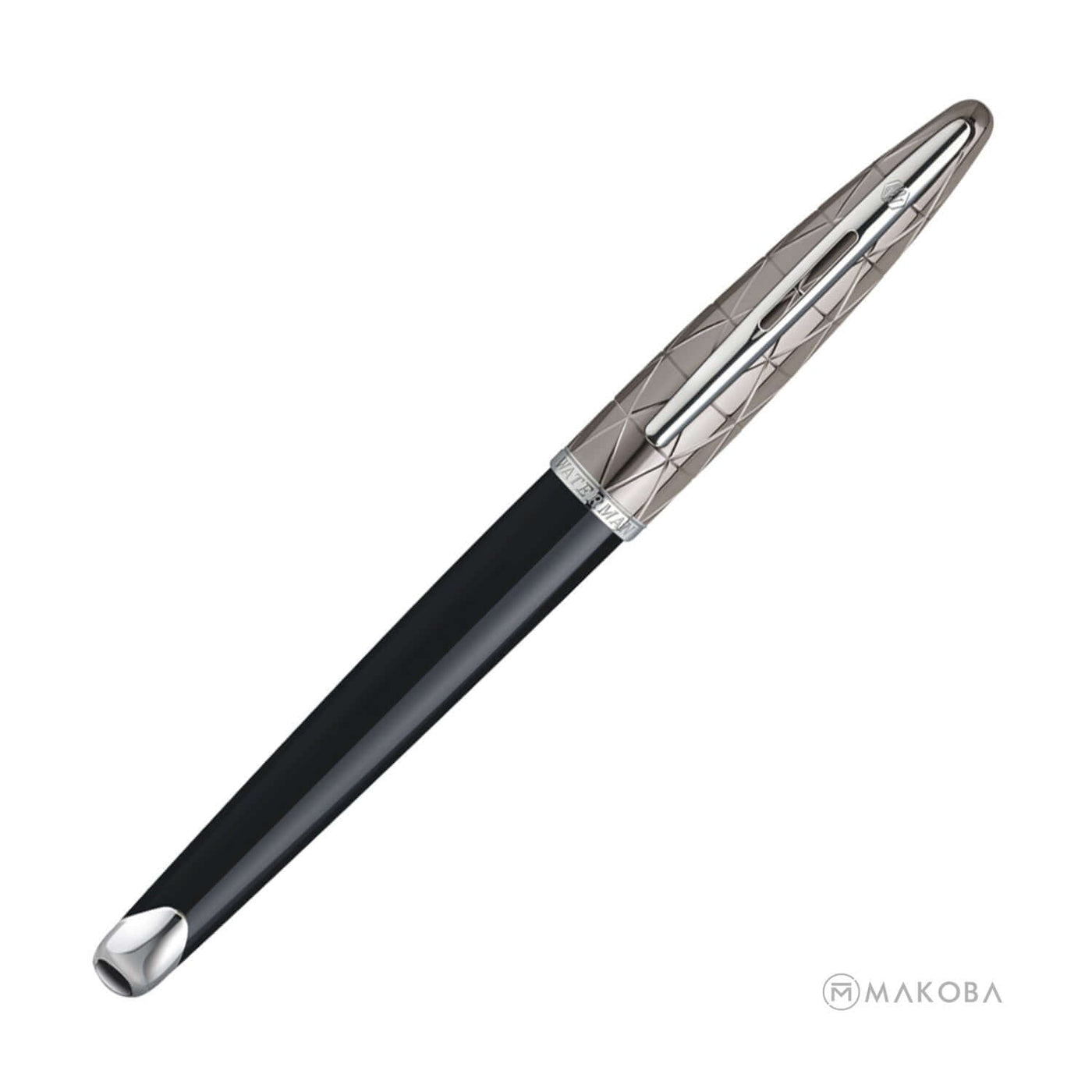 Waterman Carene Fountain Pen - Contemporary Black & Gunmetal 4