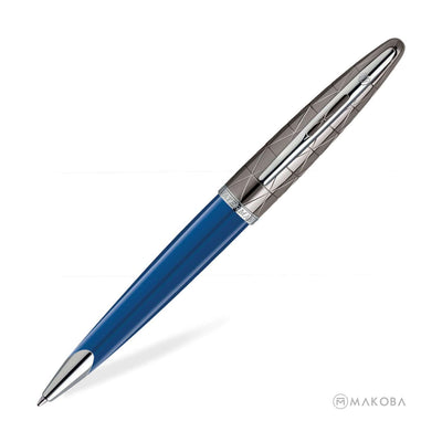 Waterman Carene Ball Pen - Contemporary Blue & Gunmetal 1