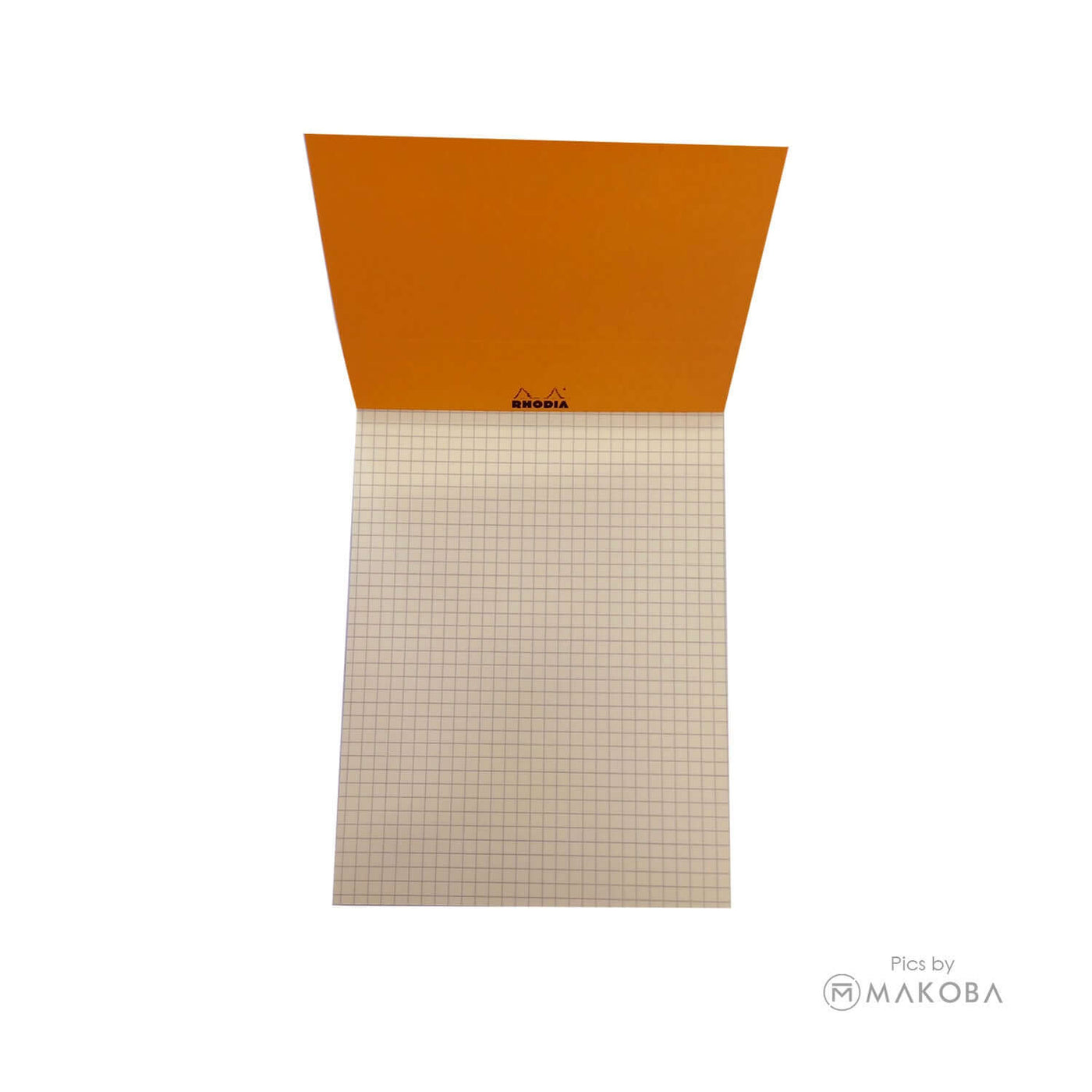Rhodia Basics Notepad, Orange - Top Stapled 29