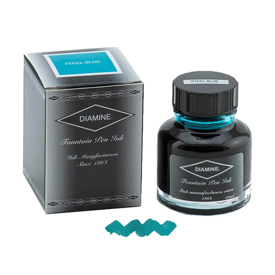 Diamine Steel Blue Ink Bottle - 30ml