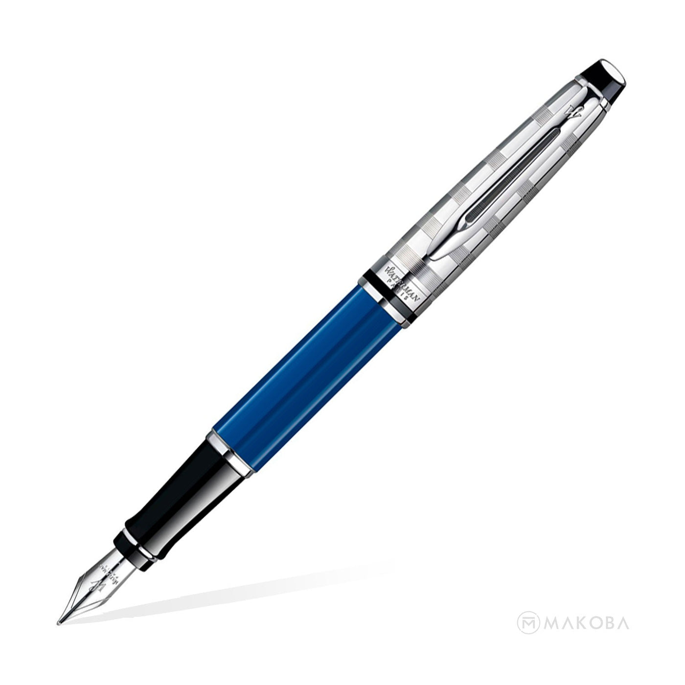 Waterman Expert Fountain Pen - Deluxe Blue CT 1
