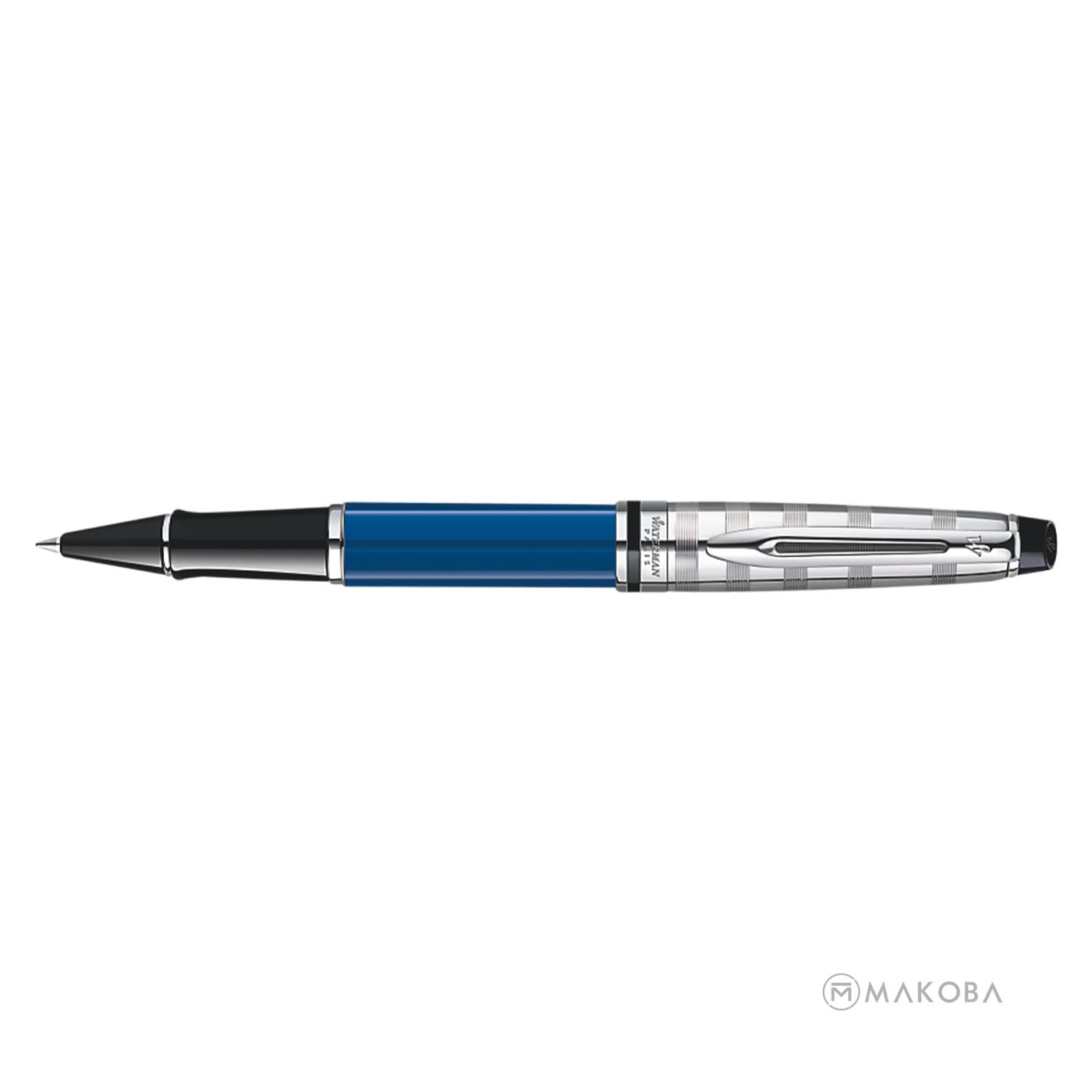 Waterman Expert Roller Ball Pen - Deluxe Blue CT 3