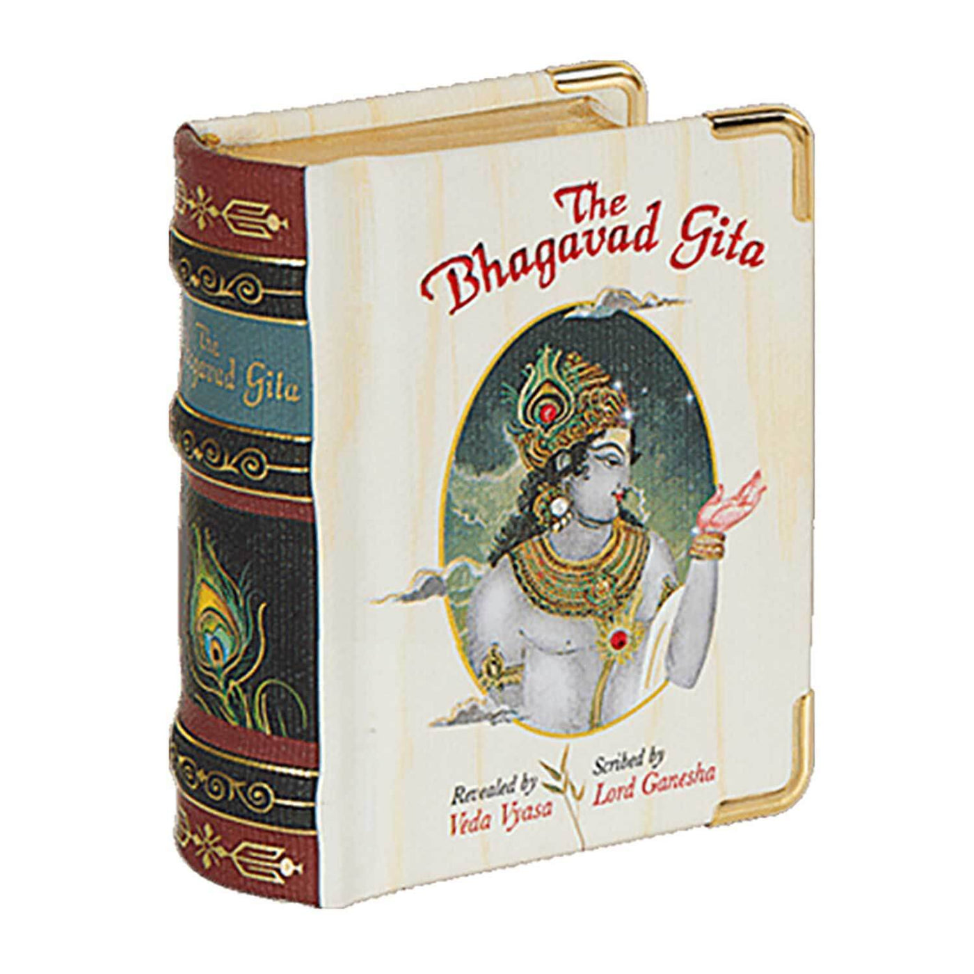 Vedic Cosmos Wood The Bhagavad Gita Gift Set, For Gifting at best price in  Sivakasi