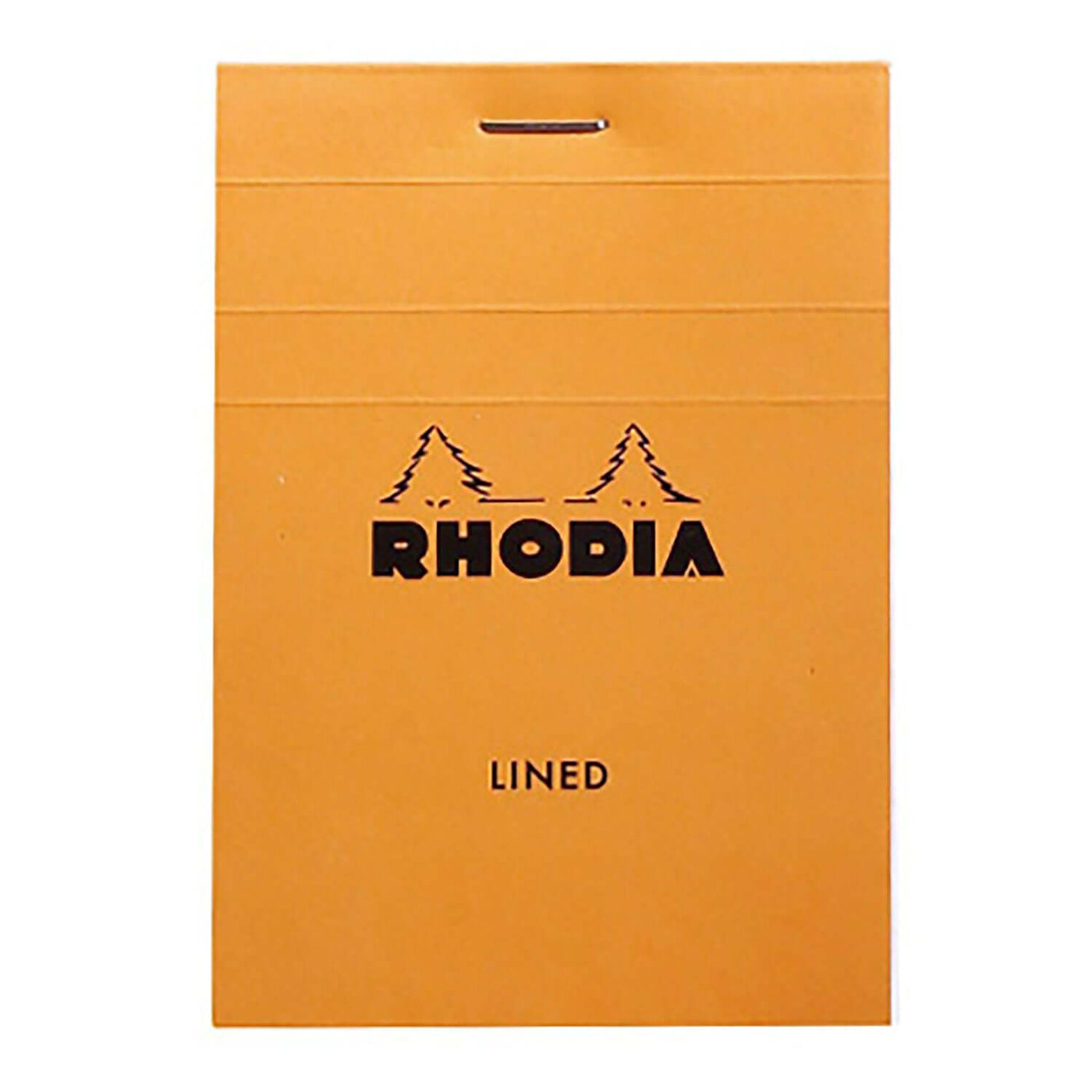 Rhodia Basics Notepad, Orange - Top Stapled 6